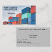 コンテナ/トラック 名刺 (正面/裏面)