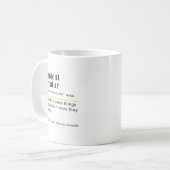 コンテンツクリエイターの定義ギフト コーヒーマグカップ (正面左)