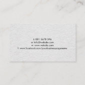 コンテンツクリエーター – Copywriter – フリーランスのライター 名刺 (裏面)