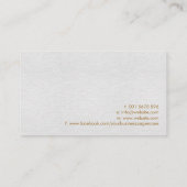 コンテンツクリエーター – Copywriter – フリーランスのライター 名刺 (裏面)