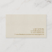 コンテンツクリエーター – Copywriter – フリーランスのライター 名刺 (裏面)