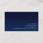 コンテンツクリエーター – Copywriter – フリーランスのライター 名刺 (裏面)