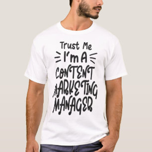 コンテンツマーケティングマネージャ Tシャツ