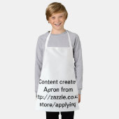 コンテンツ作成者 エプロン (着用した状態)