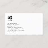 コンテンツ開発者名刺サーキットカットウェイ 名刺 (裏面)