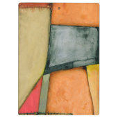 コンテンポラリーでカラフルで幾何学的な形 クリップボード (裏面)