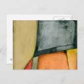 コンテンポラリーでカラフルで幾何学的な形 ポストカード (正面/裏面)