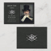 コンテンポラリーでデラックスでカスタムなプロフィールカード 名刺 (正面/裏面)