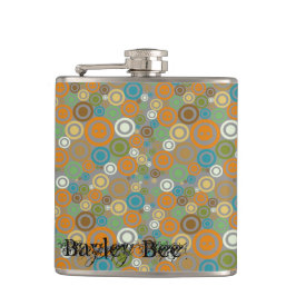 コンテンポラリーなスカル フラスク