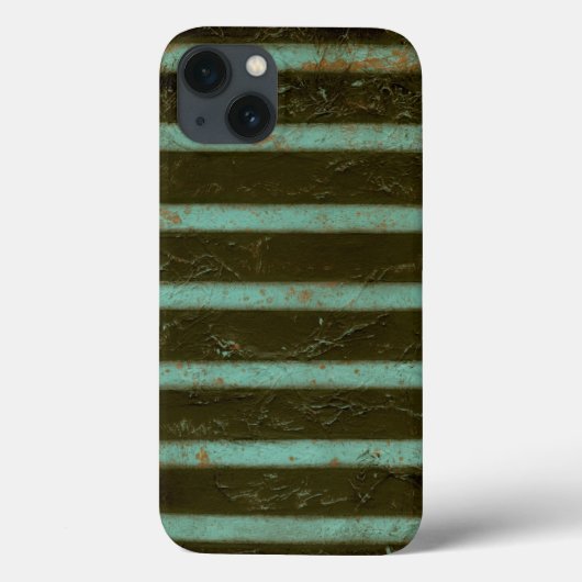 コンテンポラリーなターコイズの空気火格子 Case-Mate iPhoneケース (裏面)