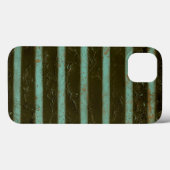 コンテンポラリーなターコイズの空気火格子 Case-Mate iPhoneケース (裏面 (横))