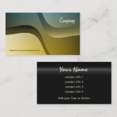 コンテンポラリーなデザインの名刺 名刺 (正面/裏面)