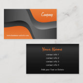コンテンポラリーなデザインの名刺 名刺 (正面/裏面)