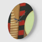 コンテンポラリーな中二階のスタイルによってパネルをはめられる絵画 ラージ壁時計 (傾斜)