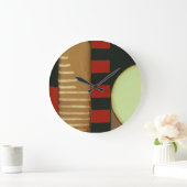 コンテンポラリーな中二階のスタイルによってパネルをはめられる絵画 ラージ壁時計 (ホーム)