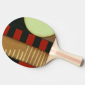 コンテンポラリーな中二階のスタイルによってパネルをはめられる絵画 卓球ラケット (横)