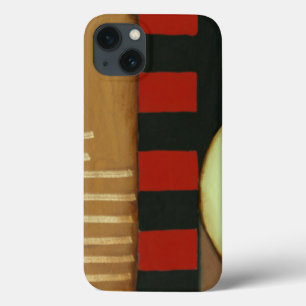 コンテンポラリーな中二階のスタイルによってパネルをはめられる絵画 iPhone 13ケース