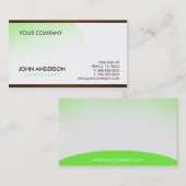 コンテンポラリーな名刺 名刺 (正面/裏面)