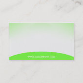 コンテンポラリーな名刺 名刺 (裏面)