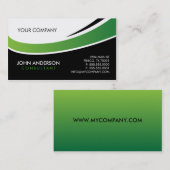 コンテンポラリーな名刺 名刺 (正面/裏面)