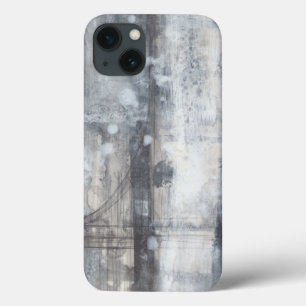 コンテンポラリーな灰色の絵画 iPhone 13ケース
