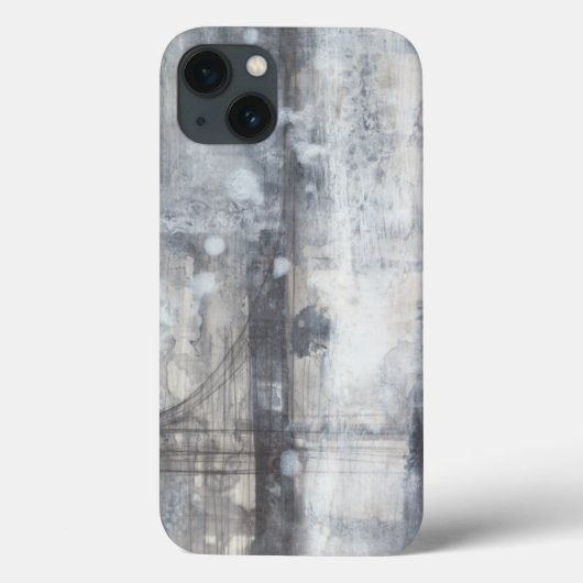 コンテンポラリーな灰色の絵画 Case-Mate iPhoneケース (裏面)