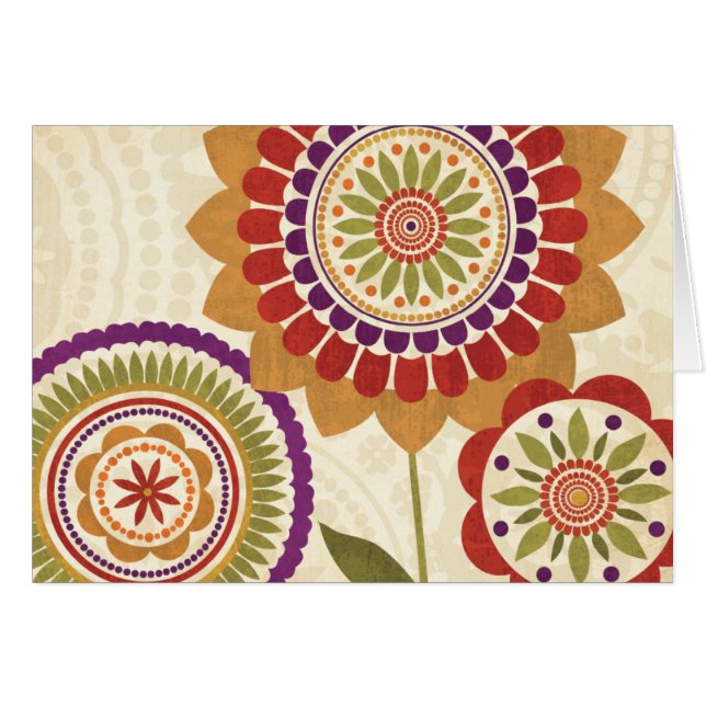 コンテンポラリーな秋の花 (正面横)