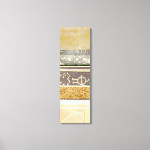 コンテンポラリーな種族パターン絵画 キャンバスプリント