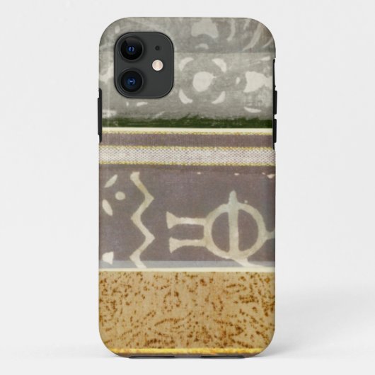 コンテンポラリーな種族パターン絵画 Case-Mate iPhoneケース (裏面)