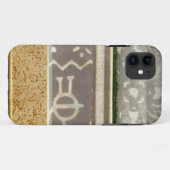 コンテンポラリーな種族パターン絵画 Case-Mate iPhoneケース (裏面(横))