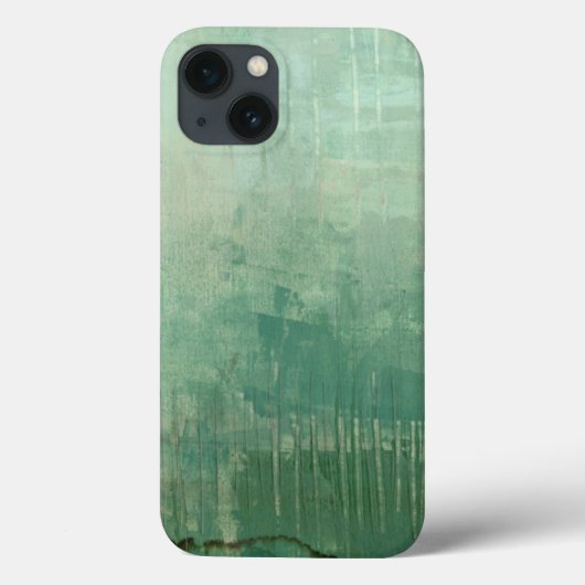 コンテンポラリーな緑の水彩画 Case-Mate iPhoneケース (裏面)