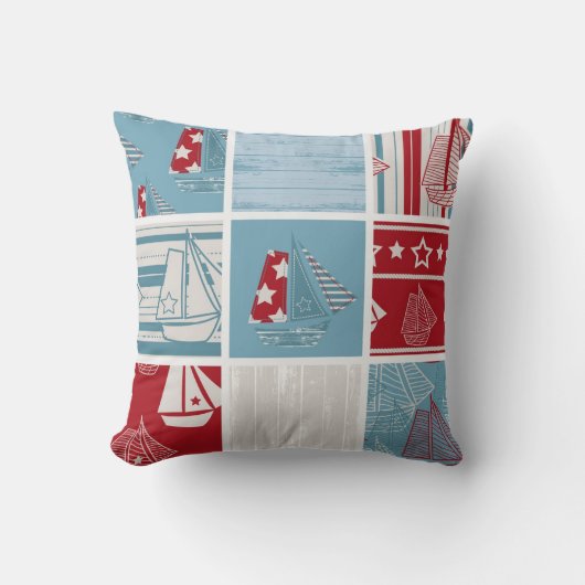 コンテンポラリーな航行ボートの枕スタイル1 クッション (正面)