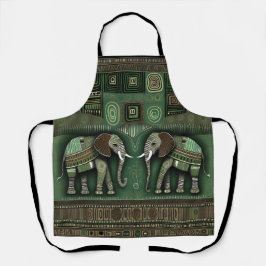 コンテンポラリーアフリカゾウスタイリッシュズ – Geen エプロン