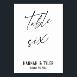 コンテンポラリーエレガントタイポグラフィ表6 テーブルナンバー<br><div class="desc">はっきりしたシンプルコンテンポラリーエレガント.このデザインは、目を引く独特のユニーク作品の成長コレクションを補完する。[テンプレート]フィールドを使用して、プレースホルダの詳細を変更し、デザインを自分のものにする。このコレクションでは、他の色やスタイルを使用できる。ここでは私はヘッダーと番号のための豪華なフォントを紹介し、下部にあなたの詳細は、フォントに表示さモダンれていはっきりしたる。追加テーブル番号のオプションを使用できる。背景を任意の色に変更できる。</div>