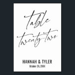 コンテンポラリーエレガントタイポグラフィ表 テーブルナンバー<br><div class="desc">はっきりしたシンプルコンテンポラリーエレガント.このデザインは、目を引く独特のユニーク作品の成長コレクションを補完する。[テンプレート]フィールドを使用して、プレースホルダの詳細を変更し、デザインを自分のものにする。このコレクションでは、他の色やスタイルを使用できる。ここでは私はヘッダーと番号のための豪華なフォントを紹介し、下部にあなたの詳細は、フォントに表示さモダンれていはっきりしたる。追加テーブル番号のオプションを使用できる。背景を任意の色に変更できる。</div>