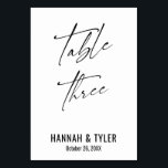 コンテンポラリーエレガントタイポグラフィ テーブルナンバー<br><div class="desc">はっきりしたシンプルコンテンポラリーエレガント.このデザインは、目を引く独特のユニーク作品の成長コレクションを補完する。[テンプレート]フィールドを使用して、プレースホルダの詳細を変更し、デザインを自分のものにする。このコレクションでは、他の色やスタイルを使用できる。私は数字だけでなく、「テーブル」のグラフィック読に豪華なフォントを特集した。追加のテーブル番号のオプションも使用可能。背景を任意の色に変更できる。</div>