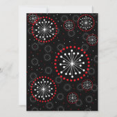 コンテンポラリーカナダデー花火パーティー 招待状 (裏面)