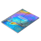 コンテンポラリーカラフルモダン手 ノートブック (左側)