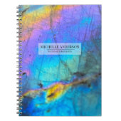 コンテンポラリーカラフルモダン手 ノートブック (正面)