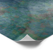 コンテンポラリーカラフル抽象芸術 ポスター (角)