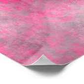 コンテンポラリーカラフル抽象芸術 ポスター (角)