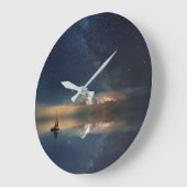 コンテンポラリークラシック最高の: ラージ壁時計 (傾斜)