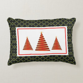 コンテンポラリークリスマスツリー アクセントクッション