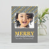 コンテンポラリークリスマスフォトカード シーズンカード (スタンド正面)