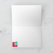 コンテンポラリークリスマス カード (内部)