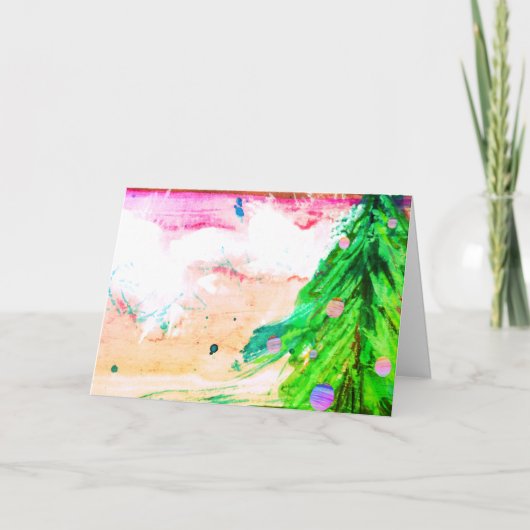 コンテンポラリークリスマス カード (正面)