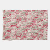 コンテンポラリークリスマス キッチンタオル (横)