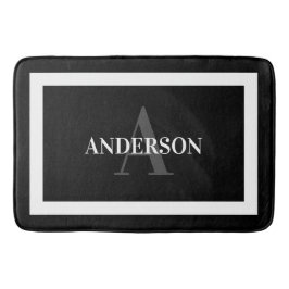 コンテンポラリーコロニアル縁どワイドバスマット バスマット