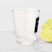 コンテンポラリーサンキュー結婚式の引き出物 ショットグラス (左)