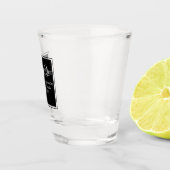 コンテンポラリーサンキュー結婚式の引き出物 ショットグラス (右)